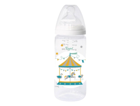 Botella Autonomía 300Ml Silicona +6M TIGEX