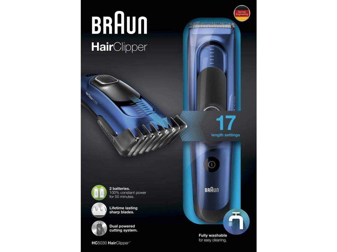 Cortapelos BRAUN HC 5030 Worten.es