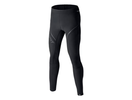 Pantalones Ajustados para Hombre DYNAFIT Malla Winter Running Negro para Corrida (L)