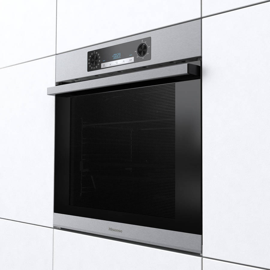 Horno HISENSE BSA65226PX (77 L - 59.5 cm - Pirolítico - Inox)