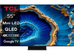 TV TCL 55C805 (QLED MiniLED - 55'' - 140 cm - 4K Ultra HD - Smart TV)