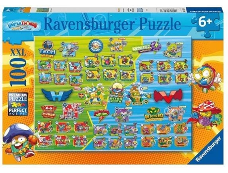 Puzzle Ravensburger Iberica superzings modelo 2 edad 6 100