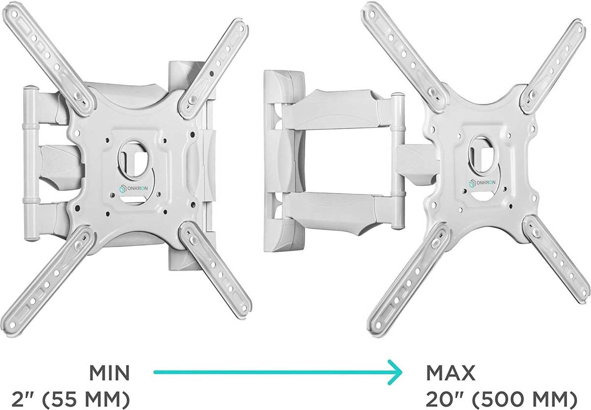 Soporte de TV ONKRON M4-WHT (32'' a 52'' - Hasta 35 kg)