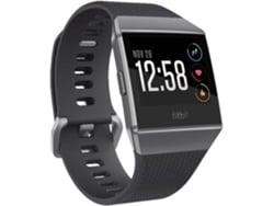 Reloj Deportivo FITBIT BY GOOGLE FITBIT BY GOOGLE Ionic (Bluetooth - 10 h de autonomía - Pantalla táctil - Gris)