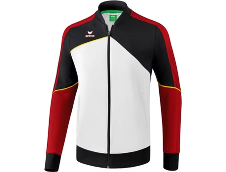 Chaqueta Niños ERIMA Premium One 2.0 (Blanco, Negro y Rojo - 10 Años )