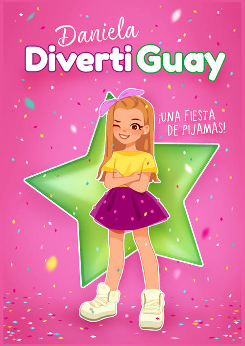 Libro ¡Una Fiesta De Pijamas! (Daniela Divertiguay 1) de Daniela Divertiguay (Español)