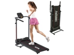 Cinta de Correr Plegable Slimfold Pro, 12 km/h, 4 Niveles inclinación, 3 programas, Pantalla LCD, Cinta de Caminar GYMFORM