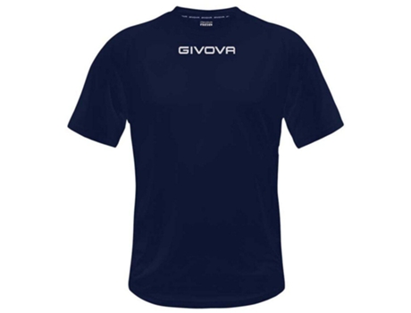 Camiseta de Hombre para Fútbol GIVOVA One Poliéster Azul (XL)