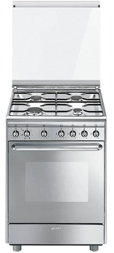 Cocina SMEG CX60SV9 (79 L - Gas Butano-Propano - Inox)