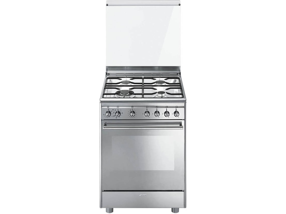 Cocina SMEG CX68M8-1 (70 L - Gas Natural - Inox)