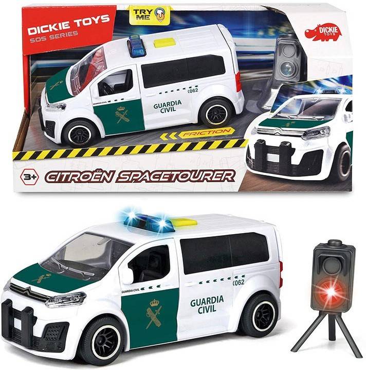 Coche SIMBA TOYS ESPAÑA Guardia Civil Fugoneta Citroen Con Radar