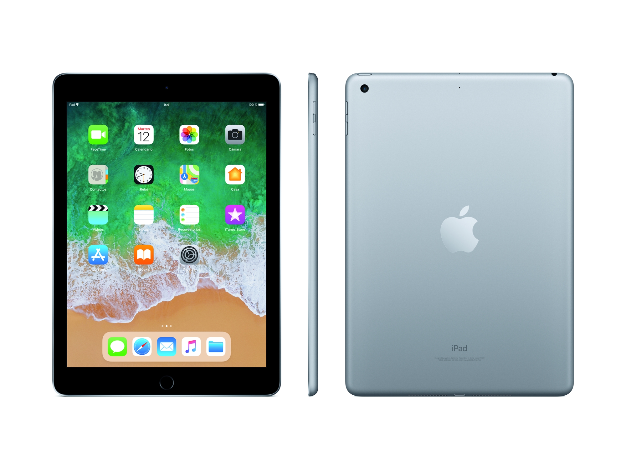 iPad APPLE (9.7'' - 128 GB - Wi-Fi - Gris Espacial)