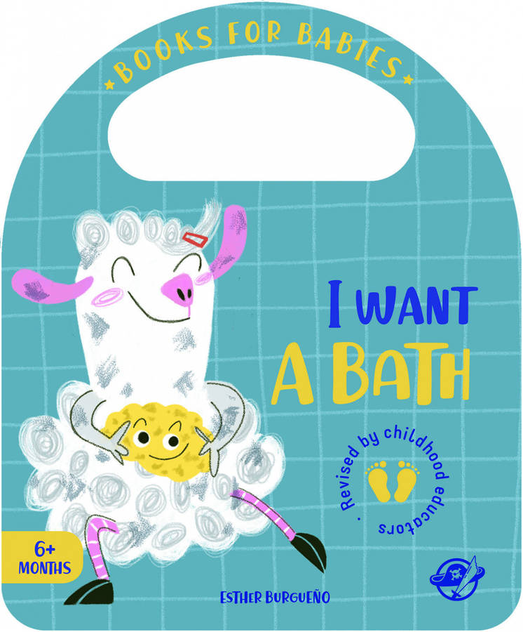 Books For Babies want bath cuento en para aprender disfrutar con el baño interactivo una solapa y asa libro de esther burgueño