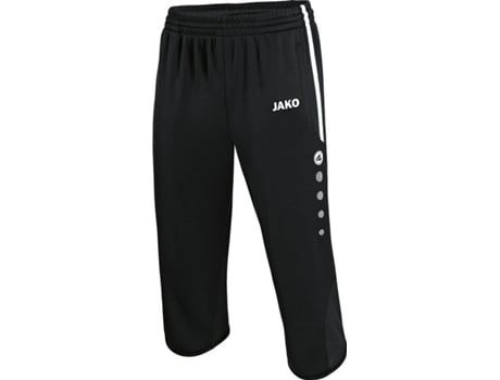 Pantalones Cortos Unisex JAKO Training Short 3/4 Active Negro (7/9 años)