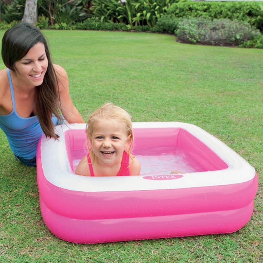 Piscina Hinchable INTEX Rosa (57L)