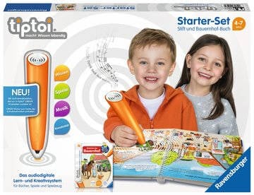 Juego Ravensburguer Stift und bauernhofbuch juguete musical 4 años 7 niñoniña multicolor colormodelo