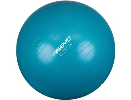 Avento Pelota de fitness/gimnasio 75 cm diámetro azul