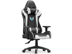 Silla Gaming BIGZZIA Estilo B2 (Hasta 110KG - Clase 2 - Negro blanco)