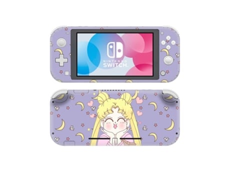 Pegatina de Vinilo para Nintendo Switch Lite SLOWMOOSE Morado