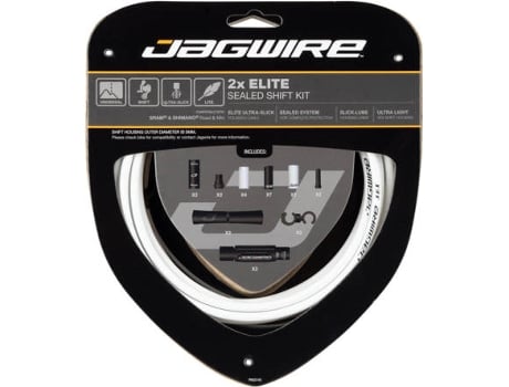 Kit JAGWIRE 2X Elite Sealed Shift Kit (Blanco - TU)