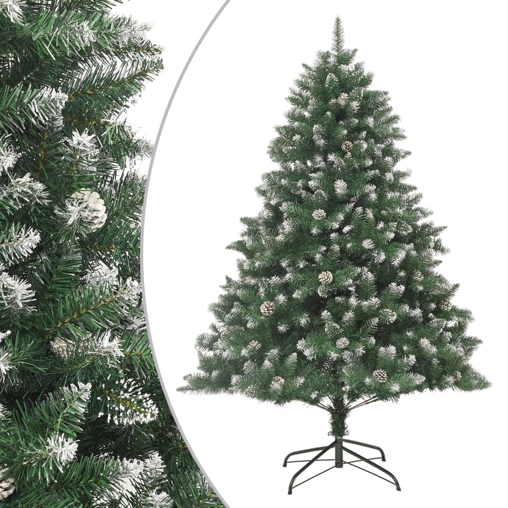 Árbol De Navidad Artificial Con Soporte VIDAXL (Verde - 210 Cm)