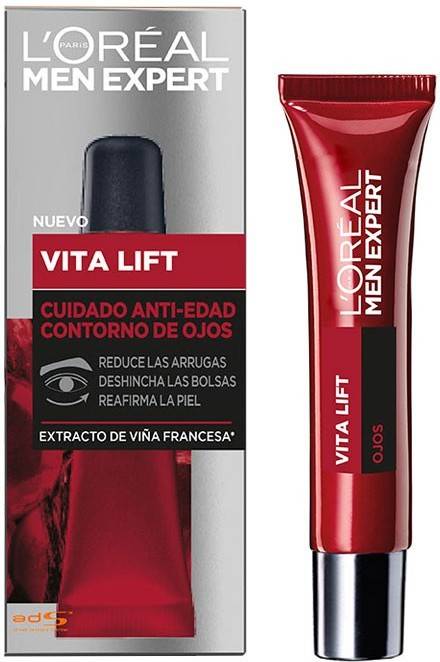 Paris Men Expert vitalift contorno de ojos anti edad 15 ml 5