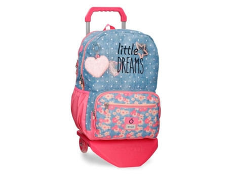 Mochila porta ordenador ENSO Little Dreams dos compartimentos con carro