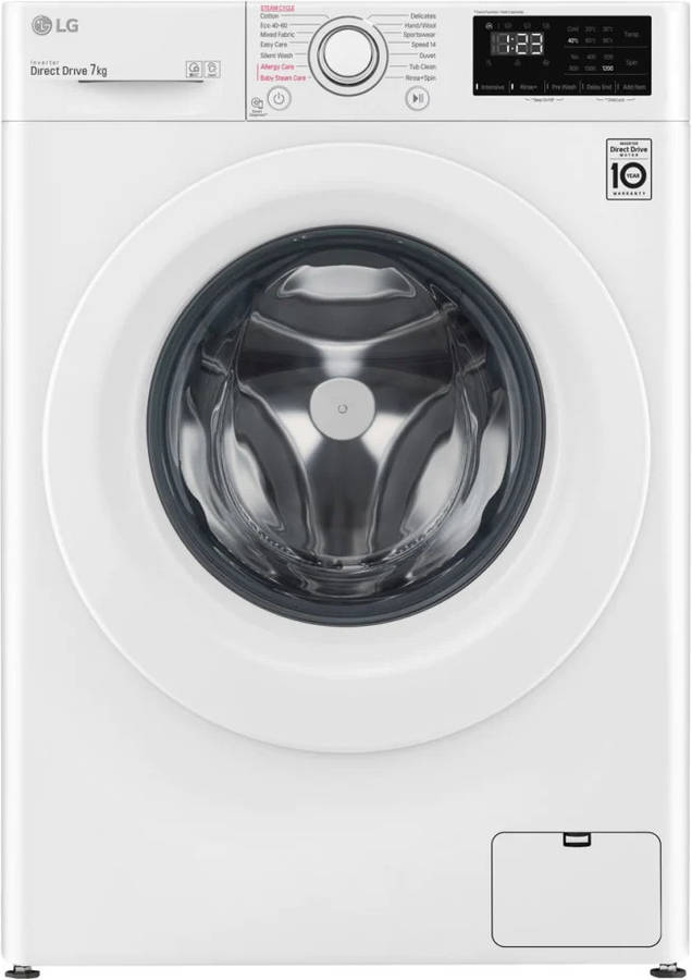 Lavadora LG F2WV3S70S3W (7 kg - 1200 rpm - Blanco)