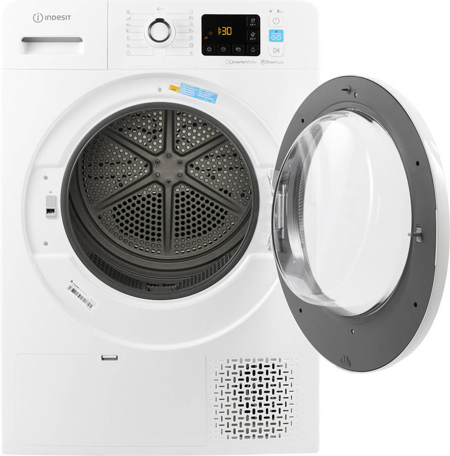 Secadora INDESIT YT M11 82K RX SPT (8 kg - Bomba de Calor - Blanco)