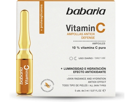 Ampollas BABARIA Vitamina C (5x2 ml)