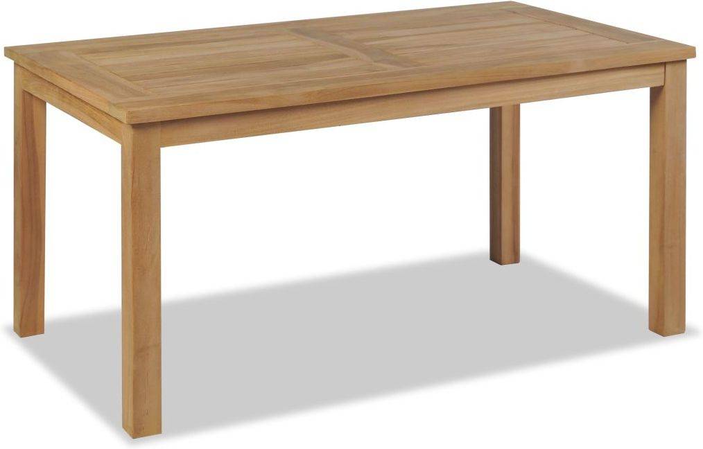 Vidaxl De Centro rectangular madera teca 90x50x45 cm mesita café art planet 90x50x45cm