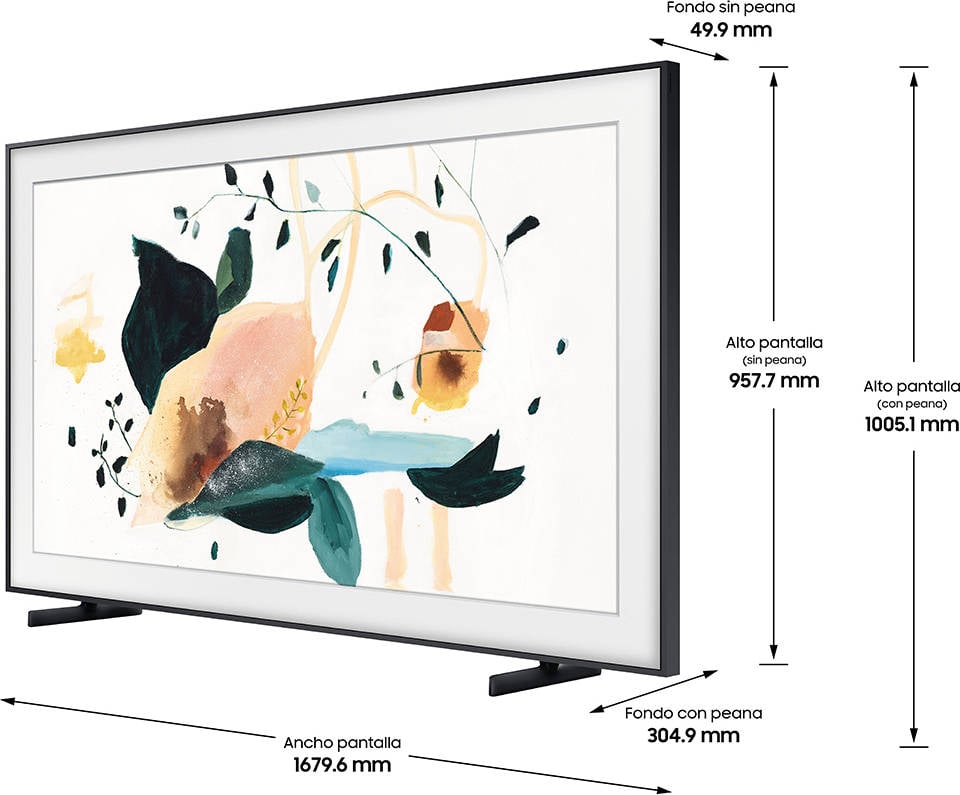 TV SAMSUNG The Frame QE75LS03T (QLED - 75'' - 189 cm - 4K Ultra HD - Smart TV)