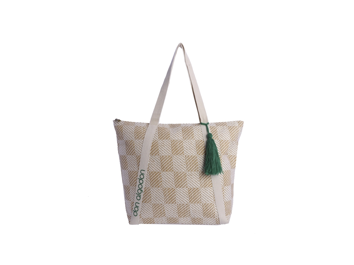 Bolso blanco don discount algodon