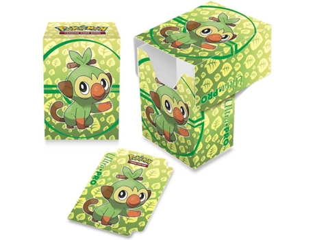 Juego de Cartas ULTRA PRO PKM Sword and Shield Galar Starters Grookey Deck Box (6 años)