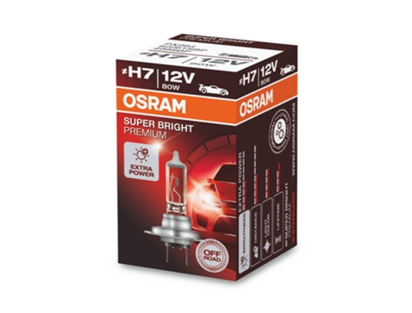 Bombilla Premium H7 12V80W Super Bright® OSRAM