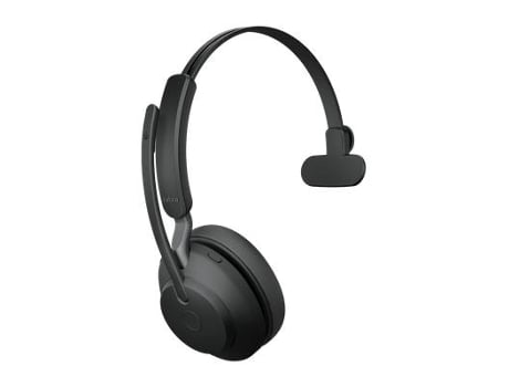 Jabra Evolve2 65 UC Auricular Mono Bluetooth Beige + Soporte de