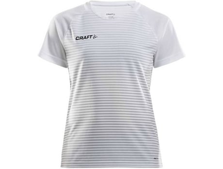 Camiseta de Mujer para Fútbol CRAFT Control Blanco (L)