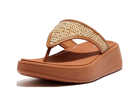 F-mode Wo-raf Sandalias con tira para el dedo Marrón EU 39 Mujer FITFLOP