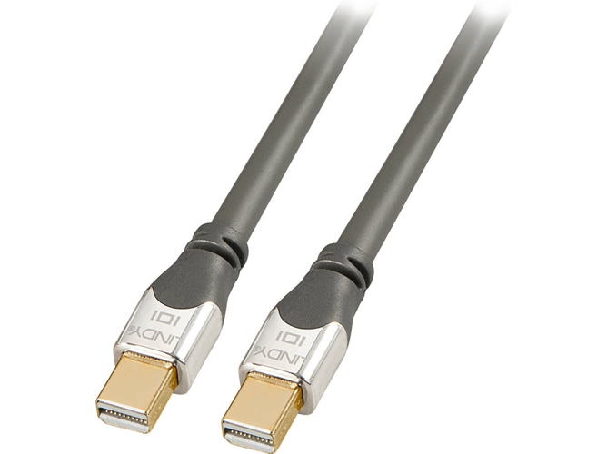 Cable de Datos LINDY (DisplayPort - 1 m - Gris)