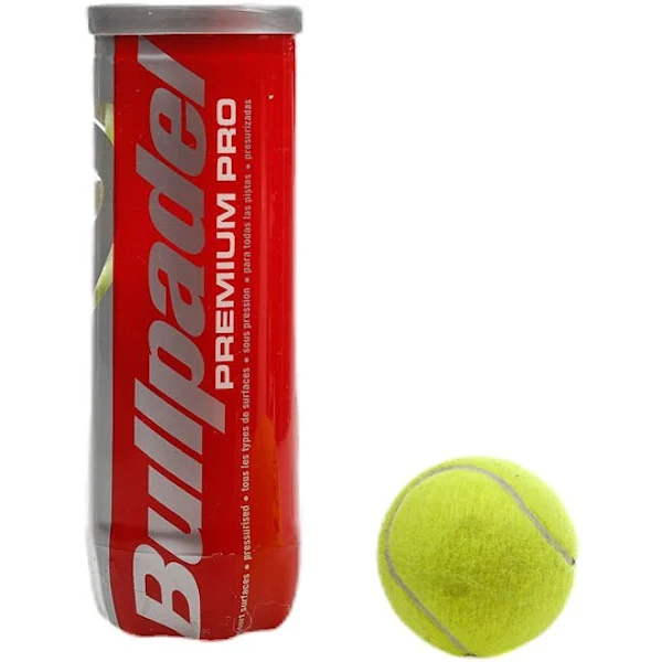 3 tarros pelotas Bullpadel Premium Pro