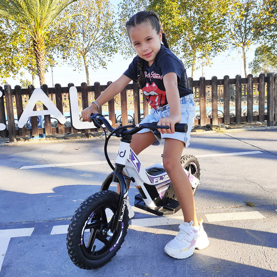 Bicicleta Eléctrica Infantil BIWOND Flash (Edad Mínima: 4 Años - Rojo)