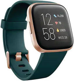 Reloj Deportivo FITBIT Versa 2 (Bluetooth - Hasta 5 días de autonomía - Verde)