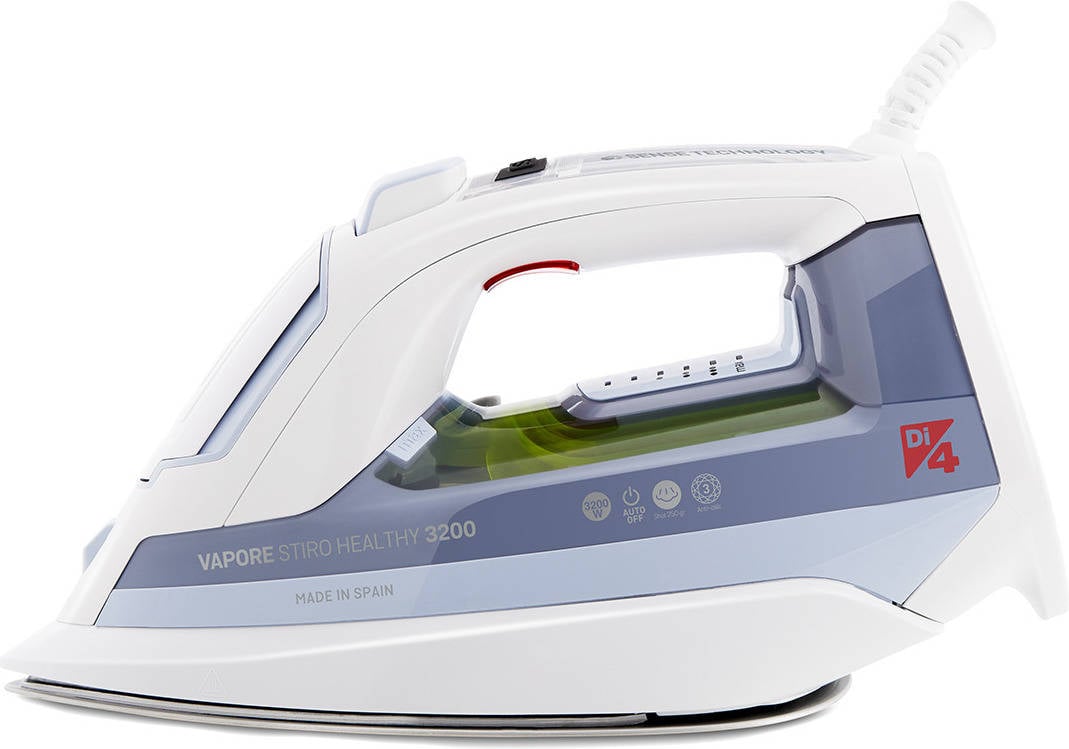 Plancha a Vapor DI4 Vapore Stiro Healthy (Chorro Vapor: 250 g/min - Suela: Diamond 4D)