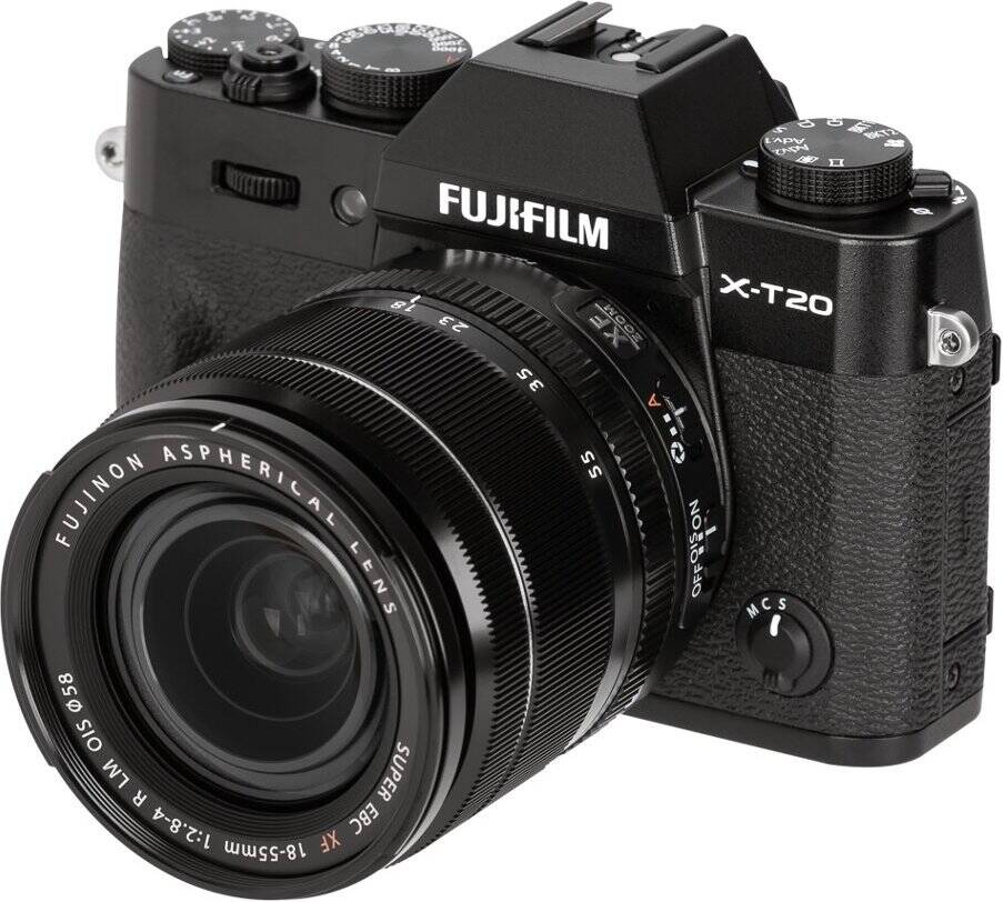 Kit Cámara Mirrorless FUJIFILM X-T20 + XF 18-55mm (24.3 MP - Sensor: APS-C - ISO: 100 a 25600)