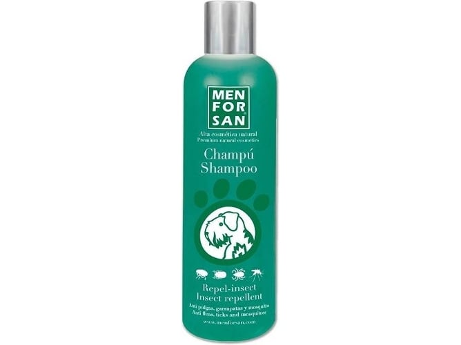 Menforsan Repelente De insectos y pulgas para perros 300ml con citronela ingrediente natural for san