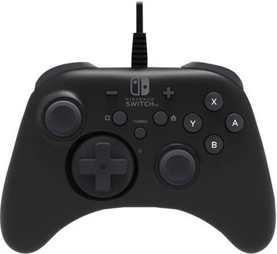 Mando con cable HORIPAD para Nintendo Switch (Negro)