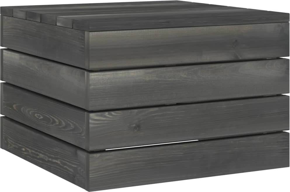 Mesa de Exterior VIDAXL Palet 315420 (60x60x41,5 cm - Madera)