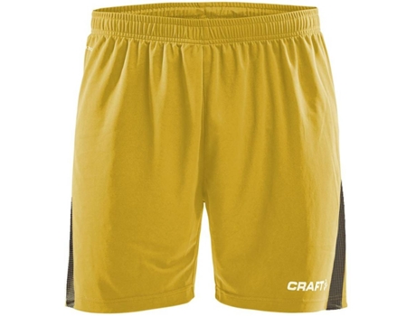 Pantalones para Hombre CRAFT Pro Control Naranja para Fútbol (M)