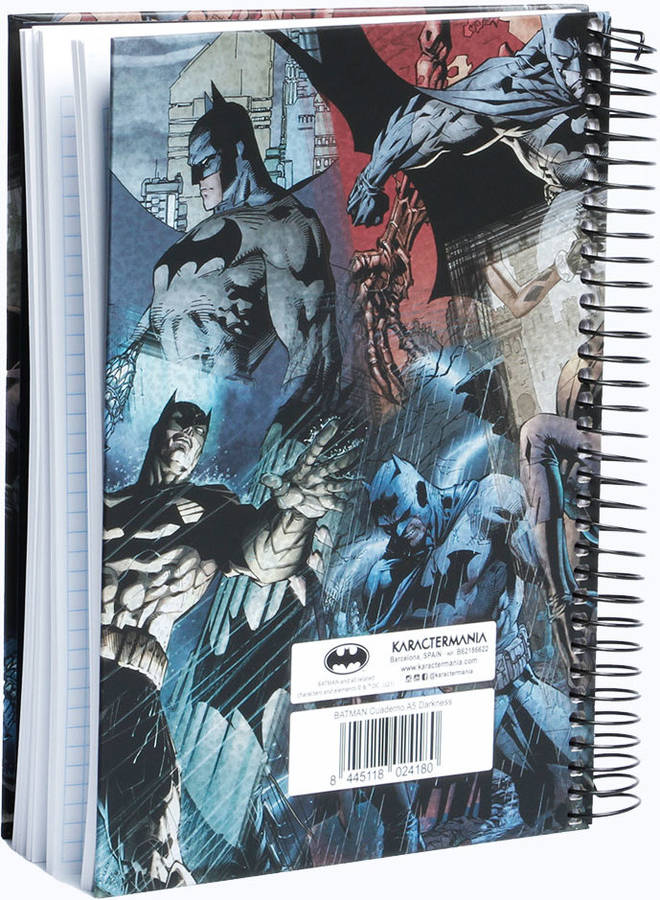 Cuaderno BATMAN Darkness (A5 - Cuadriculado)