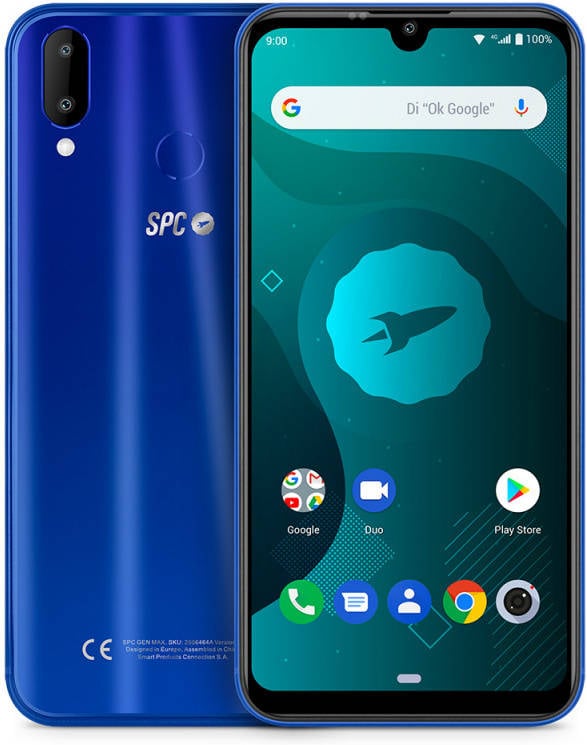 Smartphone SPC Gen Max (6.26'' - 4 GB - 64 GB - Azul)